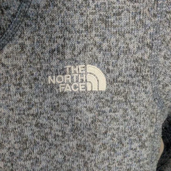 The North Face Crescent Sunset Hooded Full Zip Sweater S Gorpcore Cozy Minimal - Picture 3 of 13